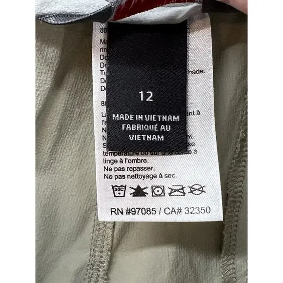 Outdoor Research Pants Womens 12 Ferrosi Convertible Beige Zip Off Nylon Hiking - Picture 4 of 5